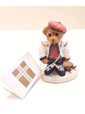 Vintage Bears Around the World Norway Bear Figurine Scandinavian Collectible